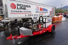 Starter Power Wash Trailer for Sale, Mobile Power Washer, Hot Water 18HP BASE