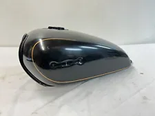 1979 Yamaha XS650 XS 650 Twin Motorcycle Gas Fuel Tank Original paint Black