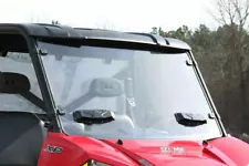 Polaris Ranger 500 570 ETX EV Front Windshield 2015+ Mid Size Seizmik Vented (For: 2015 Polaris Ranger ETX)