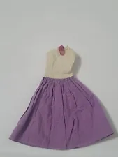 Mary Poppins Purple Dress Horseman Original Replacement Pink Bow For Doll 60s