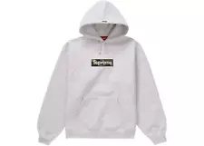 Size Medium - Supreme BOGO Box Logo Hooded Sweatshirt Ash Gray FW23 *IN HAND*