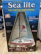 Sea Lite RC Radio Control Yacht Sailboat Boat 1/25 Scale BRAND NEW