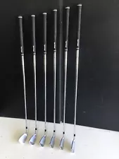 NICE !! TITLEIST 2021 T300ii IRON SET 5-PW TRUE TEMPER AMT RED R300 REGULAR