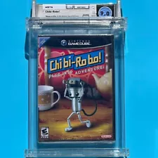 Chibi-Robo ⭐ WATA 9.0 A FACTORY SEALED ⭐ 1ST PARTY Y SEAM Nintendo GameCube New