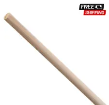 Sanded Round Oak Dowel 36 in. x 0.25 in. Versatile Wooden Rod for DIY Home NEW