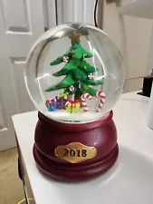 Christmas Tree Snow Globe Music Box 2018