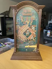 1974 Vintage Mattel Stand Up Big Bat Baseball Tabletop Pinball Game