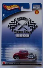 2003 Hot Wheels Cruising Vernon, Texas 1932 Ford Special Edition