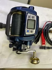 USED Daiwa Tanacom 1000 Bull mElectric Reel BLUE