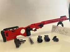 MPA Matrix Chassis Marine red for Rem700 SA with accessories