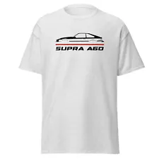 Premium T-Shirt For Toyota Supra A60 1981-1985 Fans Birthday Gift Tee