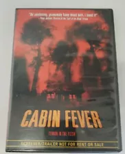 RARE Cabin Fever -Terror In The Flesh DVD Screening Copy Not for Rent/Sale! OOP