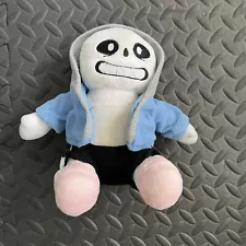 Video Game Undertale Sans With Hoodie Jacket Stuffed Skeleton Plush