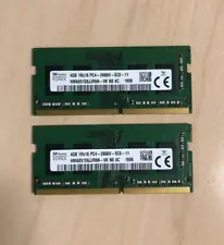 Lot of 20 SK hynix 4GB DDR4 SODIMM 1Rx16 PC4-2666V COMPUTER MEMORY RAM