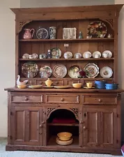 Hutch, newly made of antique wood -- #20240312C