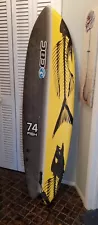 CALIFORNIA BOARD CO. 74 Fish. Soft-top 6'2 inch high density EPS foam surfboard