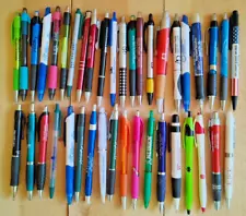 LOT 40 Vintage to Now Advertising Ballpoint Pens Medical Dental Funeral