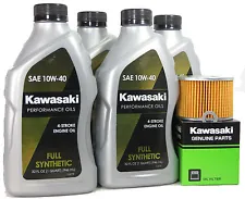 2002 Kawsaki ZX1200-C1 (ZZR1200) Full Synthetic Oil Change Kit