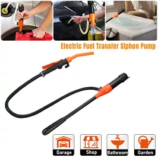 Portable Powered Battery Liquid Transfer Pump 2.4 GPM for Gasoline Diesel Fuel