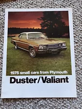 1975 PLYMOUTH DUSTER VALIANT SALES LITERATURE NOS