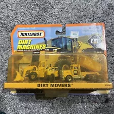 1997 Matchbox Dirt Machines Dirt Movers Dump Truck Wheel Loader #32969 NEW