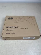 New Netgear High Speed DOCSIS 3.0 Cable Modem Xfinity-Time Warner CM400AZNA