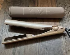 Tyme Iron Pro Hair Curler Straightener 5 Adjustable Heat Settings 2-1