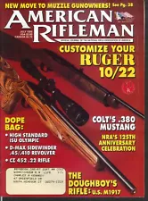 AMERICAN RIFLEMAN Ruger 10/22 Colt 380 Mustang M1917 Rifle 7 1996