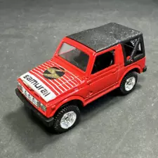 MC TOY Suzuki Samurai 1/64 Vintage Diecast Model Car Miniature Toy