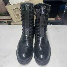 Southwest Boot Company Fire Firefighter Station Boots 11.5 E Black Steel Toe