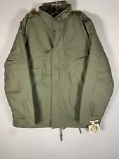 New Military Jacket Size XL M65 Field Rothco Green Zip Snap