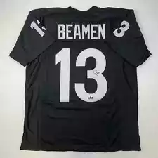 Facsimile Autographed Jamie Foxx Willie Beamen Black Reprint Jersey Size Mens XL