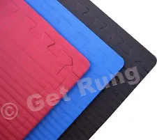 red judo karate jiu-jitsu muay thai martial arts mma bjj interlocking mats