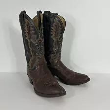 Vintage 80s The Walking Dead Rick Grimes Justin Cowboy Boots 2222 Size 9.5D