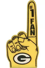 Green Bay Packers Foam Finger #1 Fan - 18 in! Great for Game Day Party!