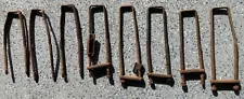 8 used Model AA Ford truck bed mounting U Bolts