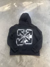 Men’s 2013 Off White Main Label Arrow Hoodie Size Large