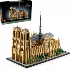 LEGO Architecture Notre-Dame de Paris Replica, Architectural Model Kit