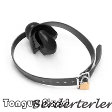 BDSM Bondage Ball Gag for Oral Cavity To Be Worn Under Oral Cavity Tongue Fixed