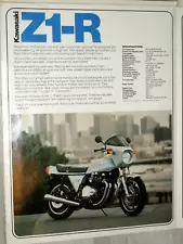 1978 Kawasaki KZ1000 Z1R Racer Z1-R Z 1000 LTD KZ 750 650 SR 400 Brochure/Flyer (For: Kawasaki 1000 LTD)