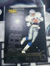 DEION SANDERS 1996 Pinnacle Bid for 6 #186. COWBOYS