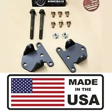 [SR] Small Block Chevy 283 327 350 383 400 Steel Engine Motor Mounts SBC & Bolts