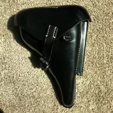 Reproduction leather holster for German WW2 Luger P08