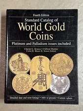 Standard Catalog World Gold Coins by Krause & Mishler Hardback Book 2000 4th Ed