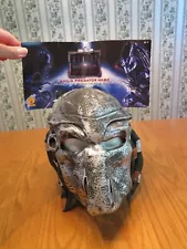 Rubies Alien vs. Predator Latex Mask Predator Halloween Cosplay Mask Helmet NWT