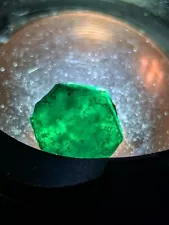 USA seller 2.58 ct Emerald facet rough gemstone specimen