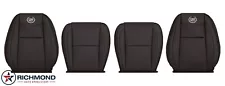 07-14 Escalade Platinum Ed-Driver & Passenger Complete Leather Seat Covers Brown