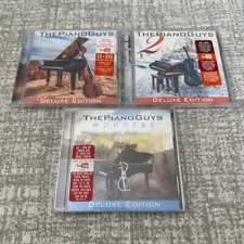 Lot of 3 The Piano Guys Deluxe Edition CD + DVD Discs SEALED BRAND NEW