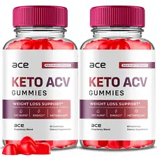 Ace Keto ACV Gummies - Ace Keto Gummy Shark Weight Loss Tank OFFICIAL - 2 Pack