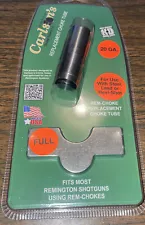 Carlson’s Choke Tubes Replacement Choke Tube FULL Sz. 20GA. NEW USA Remington